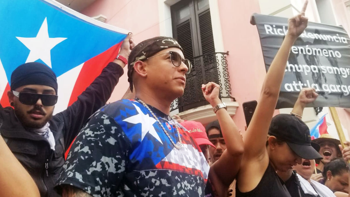 Resultado de imagen para macromanifestacion daddy yankee en puerto rico