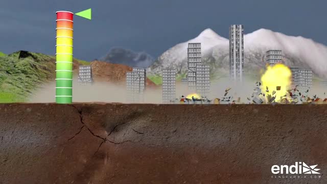 Esto es lo que ocurre durante un terremoto