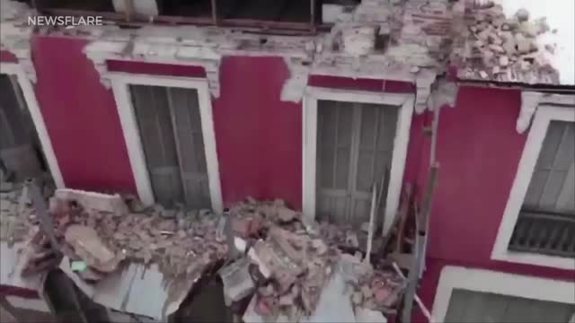 Dron captura cómo se destruyó el Museo de la Masacre de Ponce El