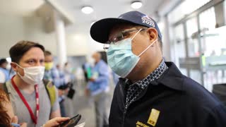 Dominicanos residentes en Puerto Rico se quedaron hoy sin poder votar