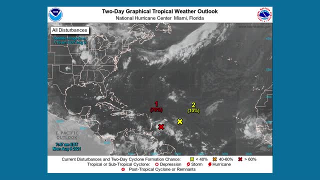 Deborah Martorell: disturbio traerá entre 2 y 4 pulgadas de lluvia a Puerto Rico